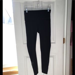 Athleta Tights With Pockets and Ankle Zippers